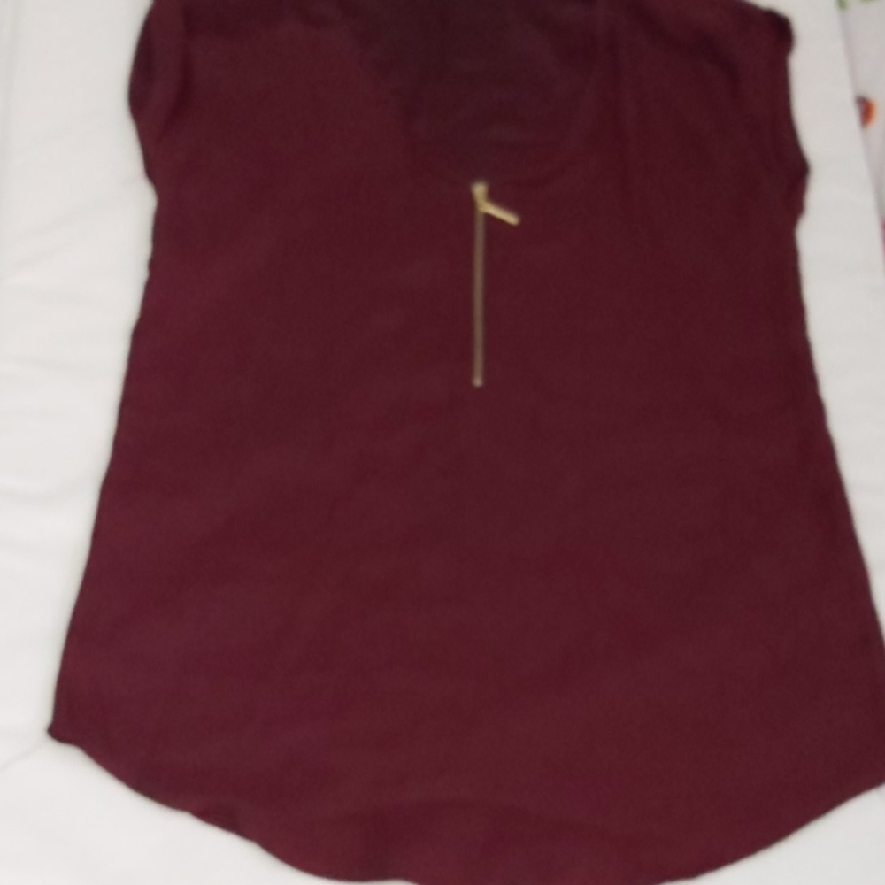 Silk womens blouse
